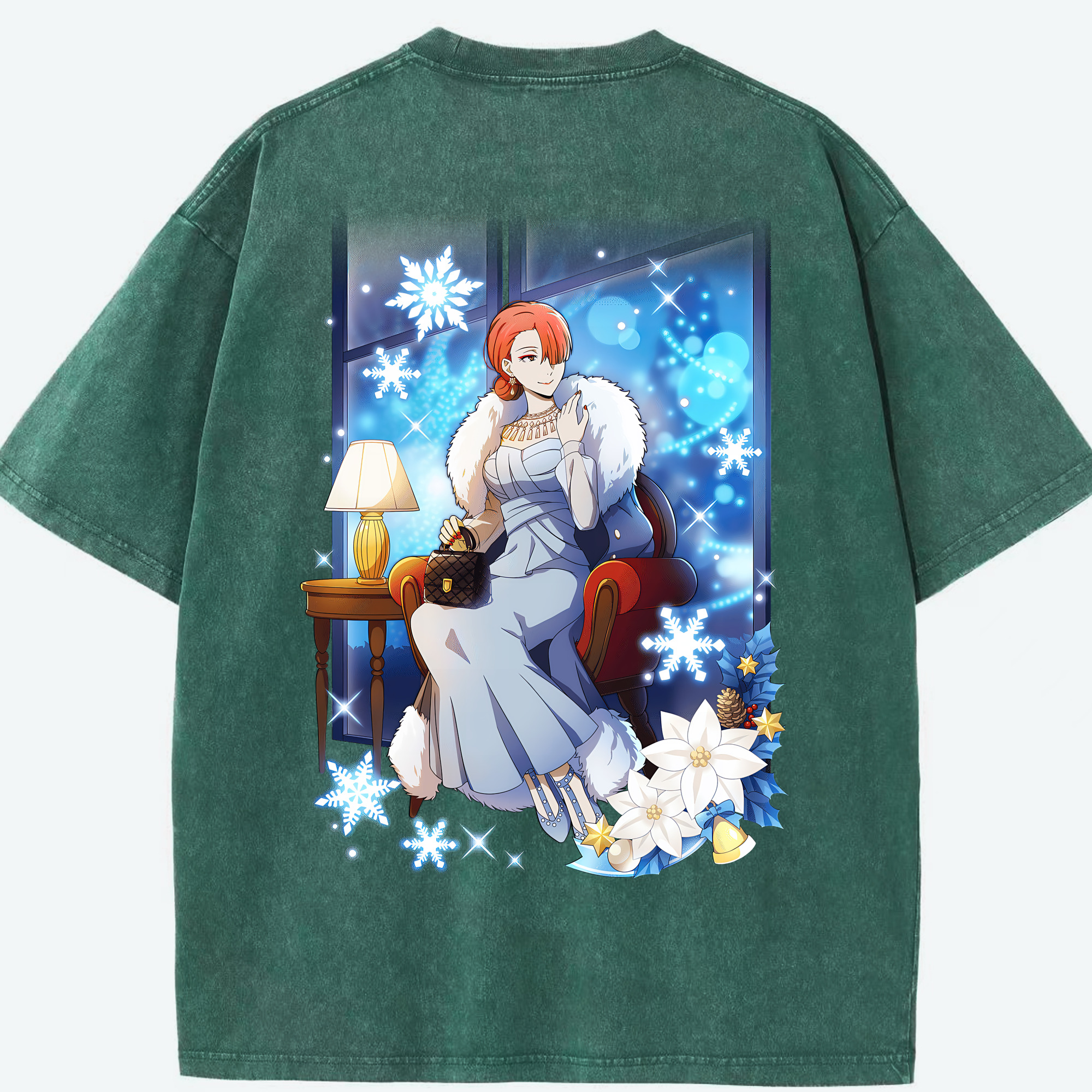 （画像用） 文豪ストレイドッグス Bungo Stray Dogs 綿100% ヴィンテージ風 半袖Tシャツ（背面プリント）